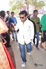 Shatamanam Bhavati Movie Team At Sandhya Theatre